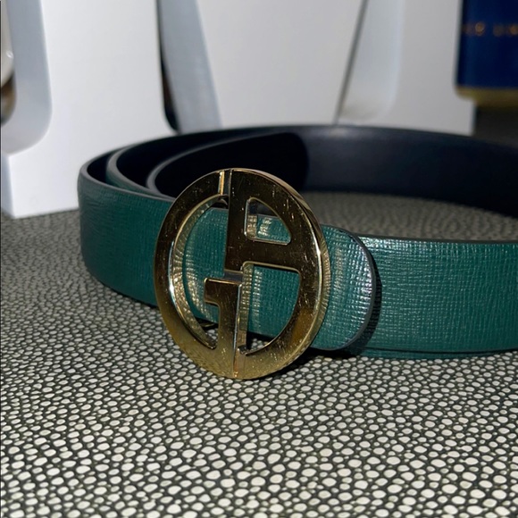 Giorgio Armani Leather Belt - Picture 4 of 4